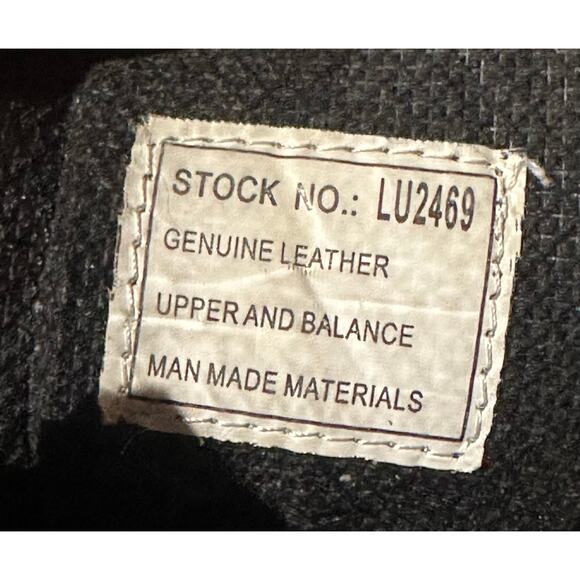 Xelement Womens Ultimate Leather Steel Toe Lace-Up Motorcycle Biker Boots Sz 8 M - Picture 8 of 10